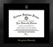Georgetown University 17w x 14h Manhattan Black Single Mat Gold Embossed Diploma Frame with Bonus Campus Images Lithograph (value savings at $59) with Campus Images Lithograph